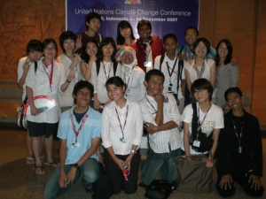 Asian Youth Caucus, UN Climate Change Talks, Bali, Indonesia