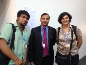 Indian Youth Delegation with Indian Negotiator